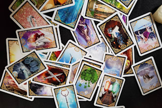 look into the future with timing the tarot cards