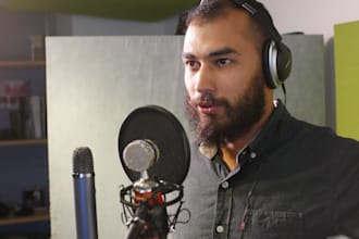 record professional voiceover in latin spanish english