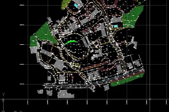 make topographic map, topographic survey and contour map