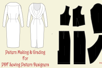 draft and grade PDF sewing patterns for your business