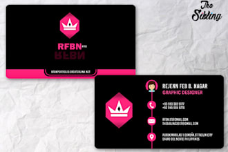 design your double sided business card