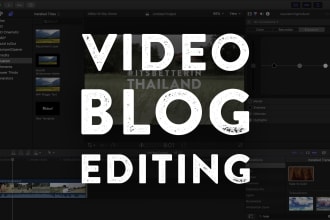 edit professional vlog and steaming videos in any style