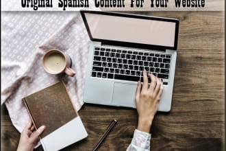 write original spanish articles for you