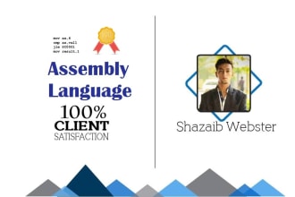 write codes in assembly language masm