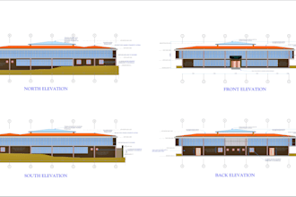 render elevations for your building architecture all type