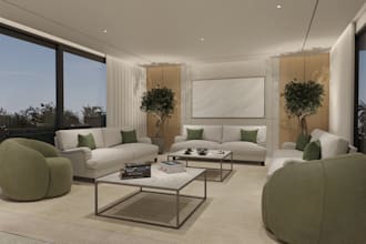 interior design and rendering for one room