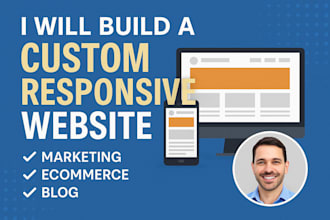 build a complete, modern website for your business or brand