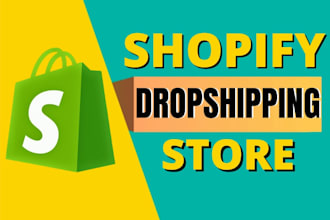 do shopify store design or build shopify store