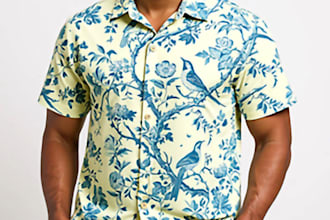 create  seamless toile de jouy patterndesigns