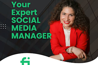 be your expert social media marketing manager