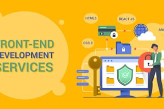 develop scalable, responsive angular web apps or dashboard