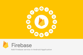 add firebase service in android application