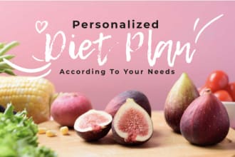 create a diet plan for you