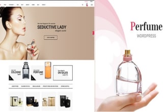 make a website for your perfume cologne fragrance store