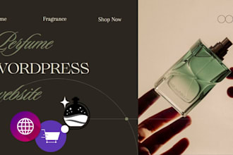make a website for your perfume cologne fragrance store