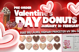 do professional social media design, flyer, post, banner ad