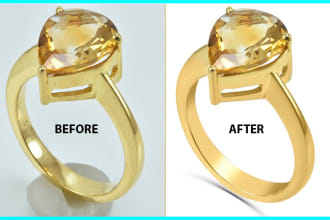 do jewelry background removal 100 photos superfast