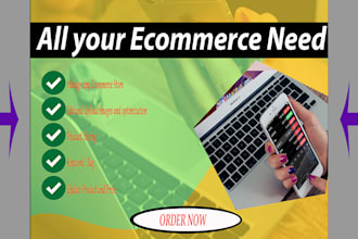 upload and edits products for your shopify ,wocommerce site