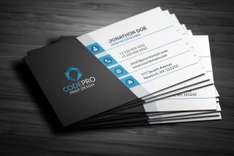 design  letterhead, envelope and business card