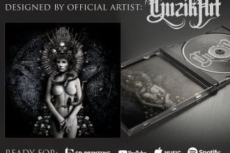 do unique rock metal cd art cover