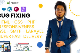 fix bug related to wordpress, html, css, js, php, ssl, smtp