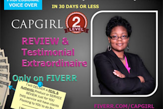 produce a Premium quality TESTIMONIAL or Product, Service, Membersite Review  for Your Business or Brand to Drive Sales/Conversions/Profits
