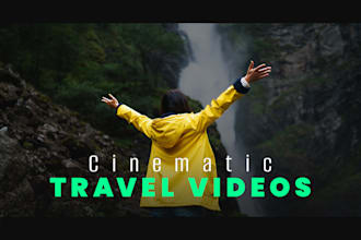 create a cinematic travel video