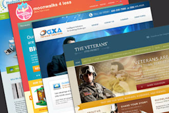 design a mock up of your website in 2 days
