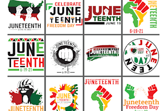 make custom african american t shirt and  juneteenth t shirt design within 4hour
