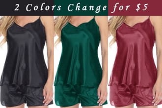 color change of anything very fast in photoshop