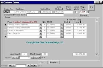 do any task related to ms access database