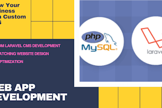 fix and build custom cms in PHP, codeigniter, laravel