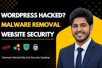 remove wordpress malware, fix infected site, cleanup and secure website