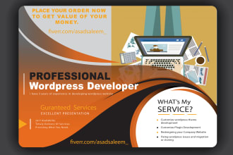 install and setup wordpress on your hosting and domain
