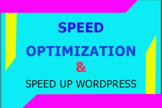do wordpress speed optimization and page speed your website