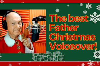 be your santa voice for the holidays