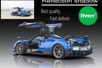create automotive, vehicle, car photos reflection shadow