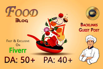 do a guest post on 50 da food blog