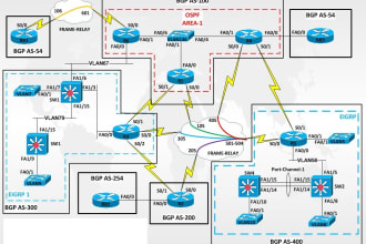 assist as a network administrator 18 y experience design and implementation