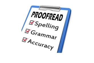 format edit and proofread your document
