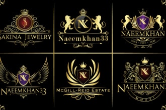 redesign vintage luxury jewelry clothing brands, apparel boutique fashion logo