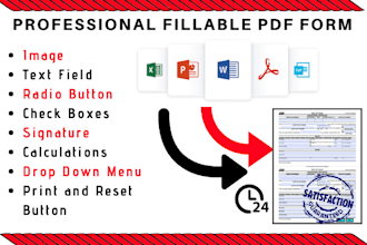 create a fillable pdf form