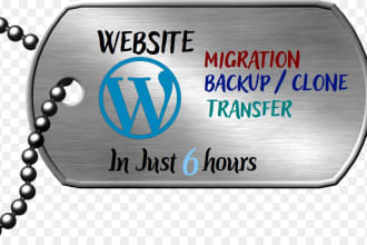 migrate, clone, backup your wordpress website and wpress