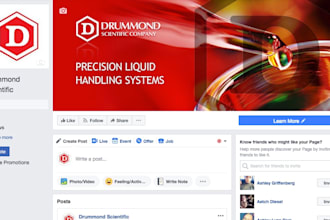 design graphics and headers for your social media pages