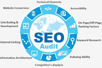 do in depth website audit and SEO competitor analysis