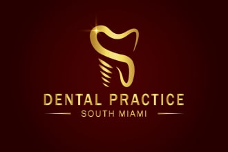 do a modern dental logo