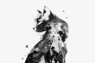 do a watercolor illustration