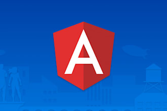 build interactive angular web app