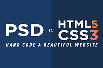 convert psd to html and wordpress