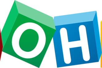 write code in deluge script to automate your process in zoho